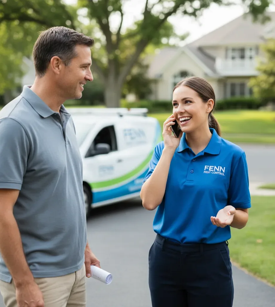 Fenn Pest Control customer support in Holly Springs